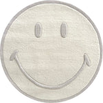 Maison Deux - Smiley Rug - White - Small - Room Decor
