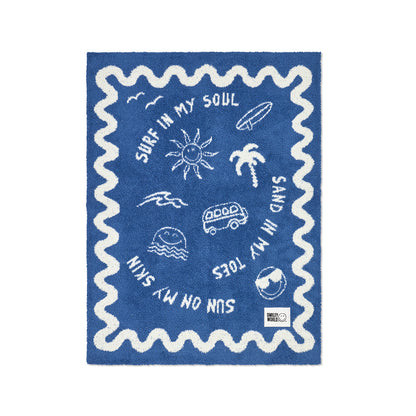 Barefoot Dreams - SmileyWorld Surf Stroller Blanket - Infants