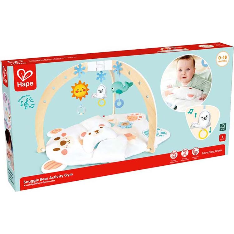 Hape - Snuggle Bear Activity Gym - Infants