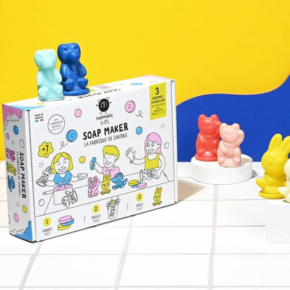 Nailmatic - Soap Maker 3 Shape Master Kit for Kids - Trend Accessories