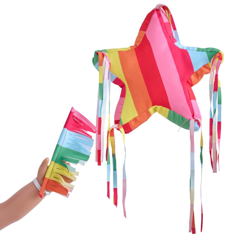 Teamson Kids - Sophia's 18'' Doll Piñata Birthday Party Outfit Set - Dolls
