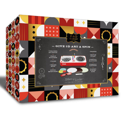 FAO Schwarz - Spin and Twist 3D Art Set - Creativity