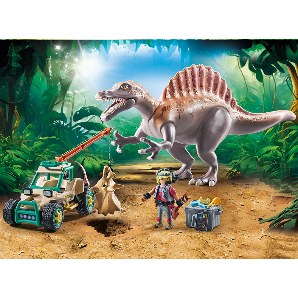Playmobil - Spinosaurus Attack Playset - Preschool