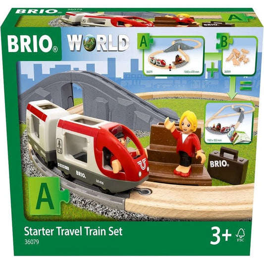 Brio - Starter Travel Train Set - Preschool