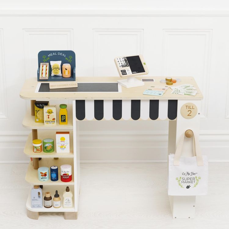 Le Toy Van - Supermarket Till Checkout & Accessories - Preschool