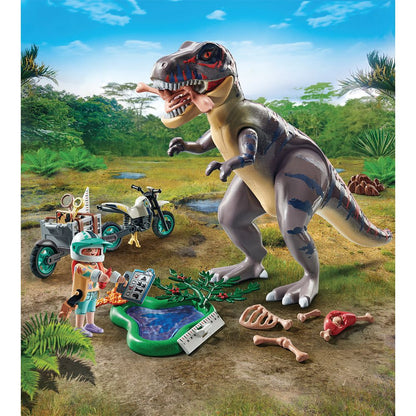 Playmobil - T-Rex Hunt Playset - Preschool