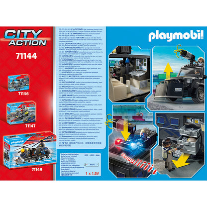 Playmobil - Tactical Police: All-Terrain Vehicle Playset - Preschool