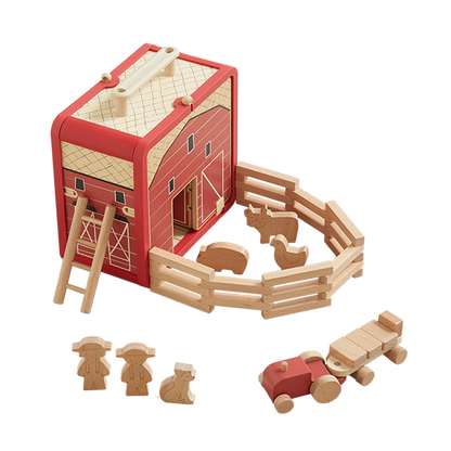 Wonder & Wise - Take With Me Farm Playset - Preschool
