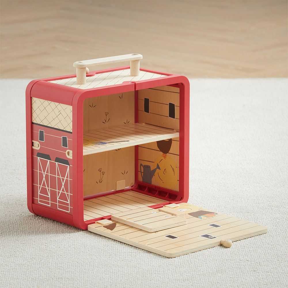 Wonder & Wise - Take With Me Farm Playset - Preschool