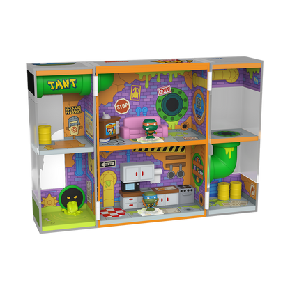 Funko - Teenage Mutant Ninja Turtles Bitty Pop! Bitty Box Sewer Lair - World of Funko