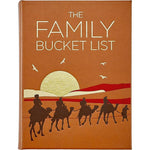 Graphic Image - The Family Bucket List Book Leather Edition - Books