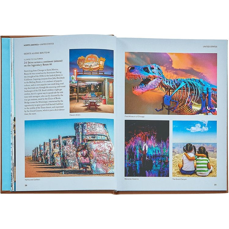 Graphic Image - The Family Bucket List Book Leather Edition - Books