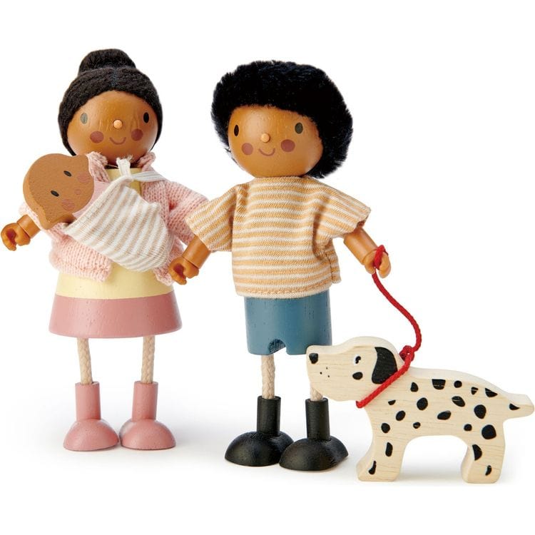 Tender Leaf Toys - The Forrester Family Wooden Dolls - Preschool