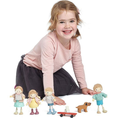 Tender Leaf Toys - The Goodwood Family Wooden Dolls - Preschool