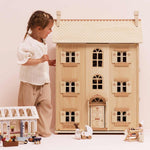 Le Toy Van - The Grand Natural Wood Doll House - Dolls