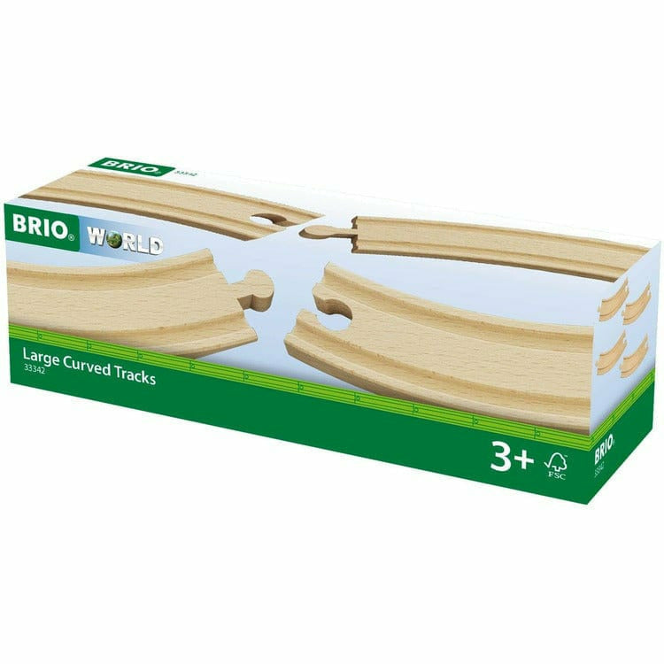 Brio - The Orginial Wooden Railroad 4 Piece set - Preschool
