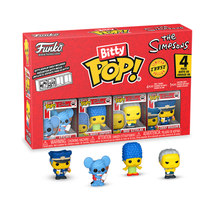 Funko - The Simpsons Bitty Pop! The Simpsons 4-Pack Series 2 - World of Funko