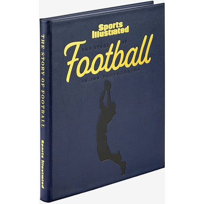 Graphic Image - "The Story of Football in 100 Photographs" Book by Sports Illustrated - Navy - Books