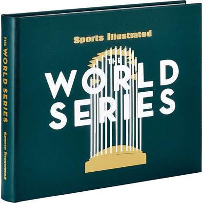 Graphic Image - The World Series Book in Green Bonded Leather - Books