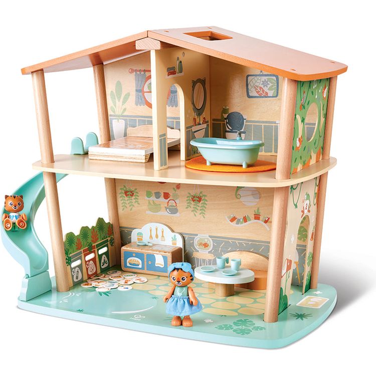 Hape - Tigers’ Jungle Doll House - Preschool