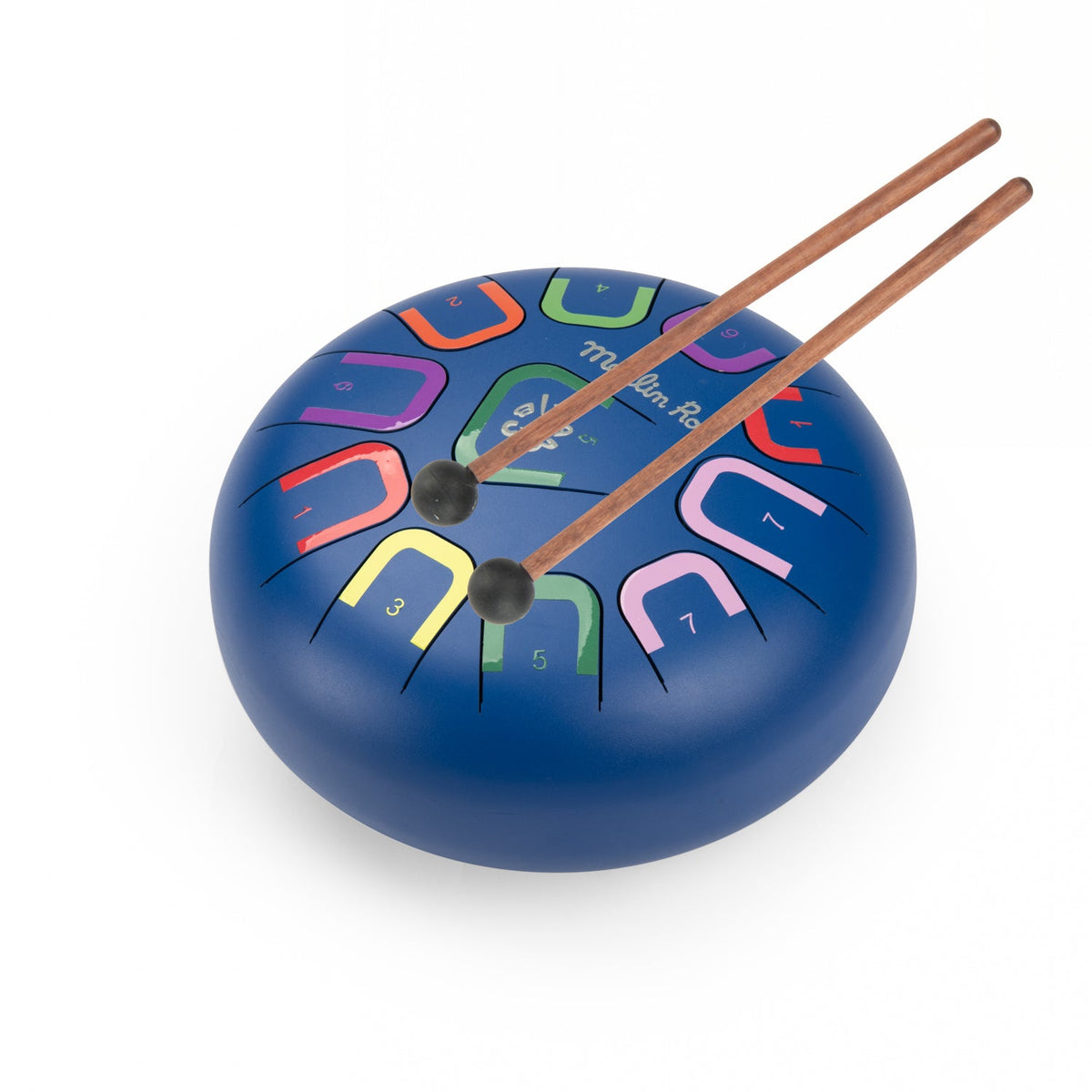 Moulin Roty - Tongue Drum XL - Navy - Music