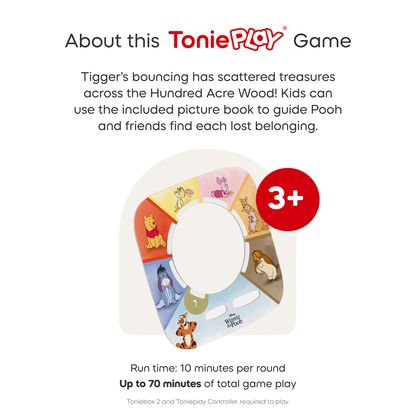 Tonies - Tonies Disney Winnie the Pooh Toniebox 2 Play Set - Cloud Pink - Electronics