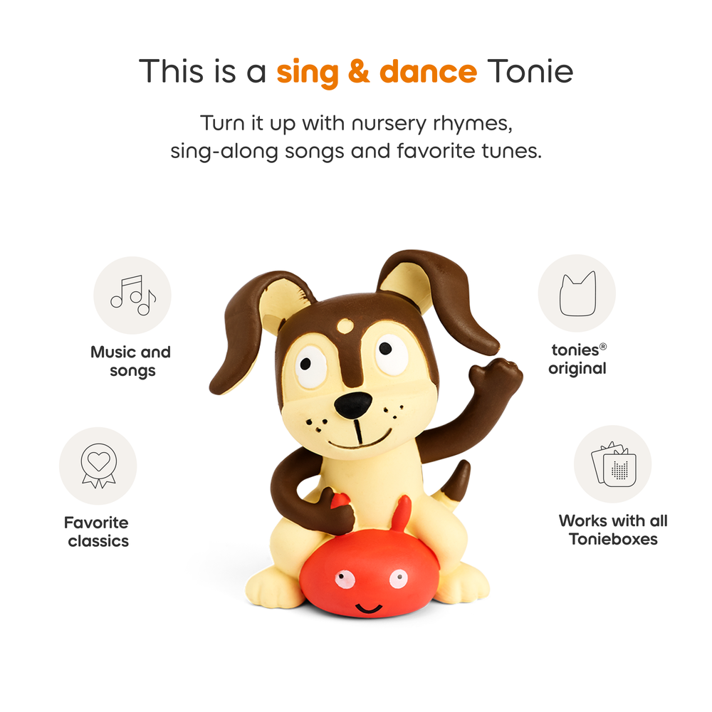 Tonies - Tonies Playtime Puppy Toniebox 2 Starter Set - Moon Gray - Electronics