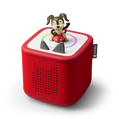 Tonies - Tonies Playtime Puppy Toniebox 2 Starter Set - Sunset Red - Electronics