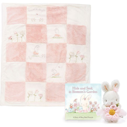 Bunnies By The Bay - TuTu Delight Quilt Heirloom Gift Bundle - Infants