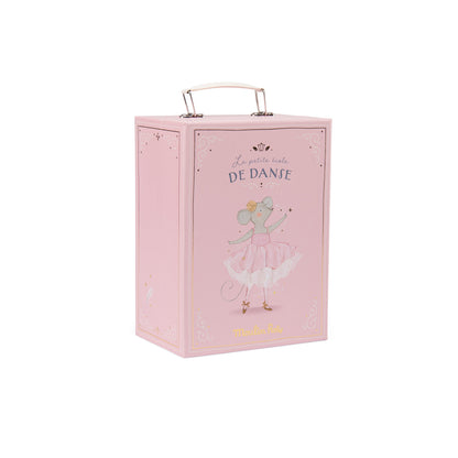Moulin Roty - Tutus Mouse Doll with Suitcase - The Little School Of Dance - Dolls