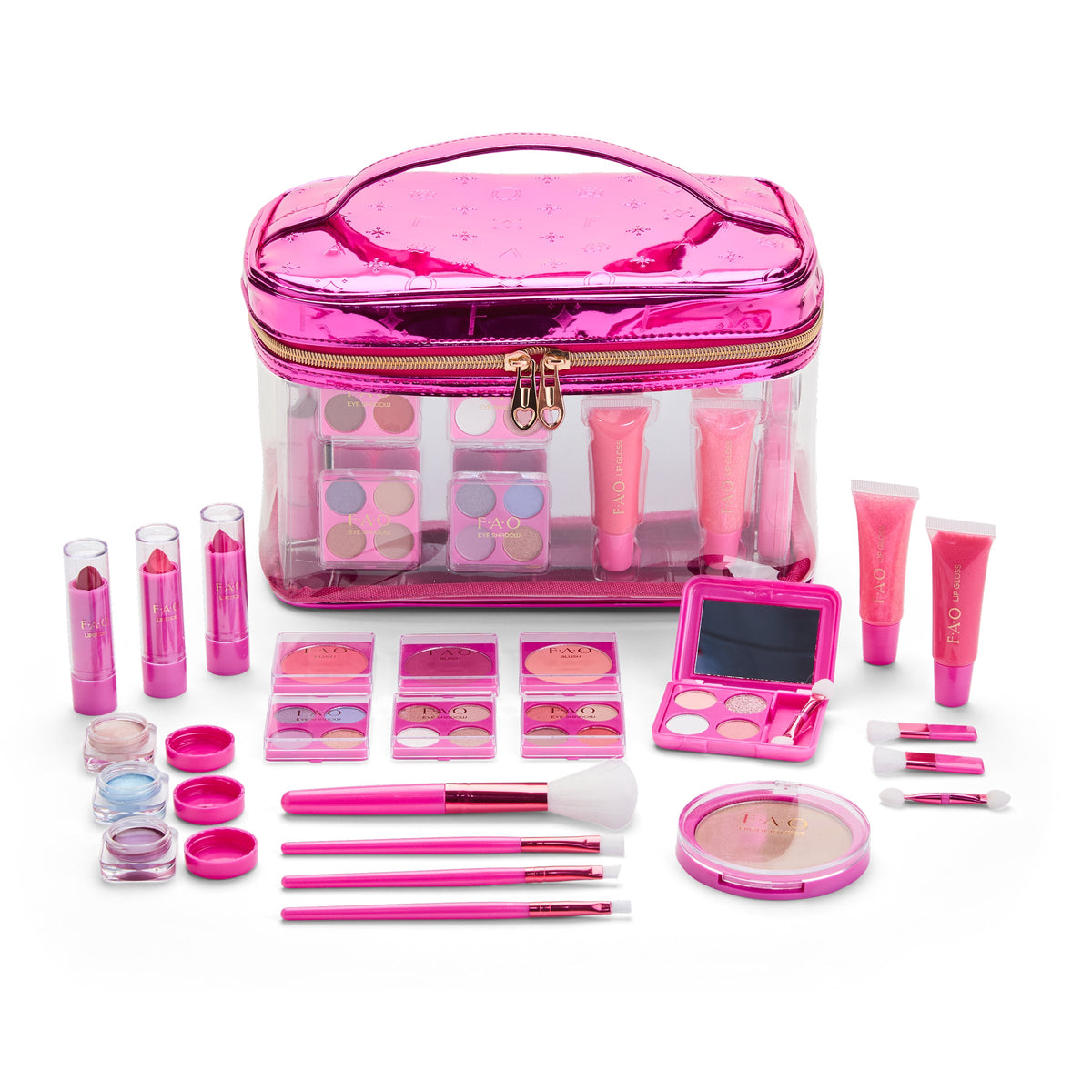 FAO Schwarz - Ultimate Makeup Kit 25-Piece Set - Fashion Activity and Roleplay