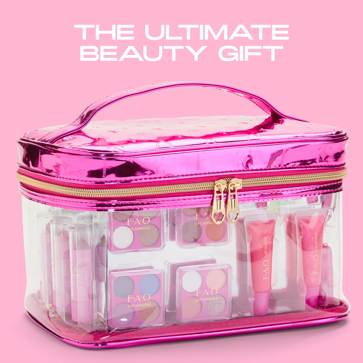 FAO Schwarz - Ultimate Makeup Kit 25-Piece Set - Fashion Activity and Roleplay