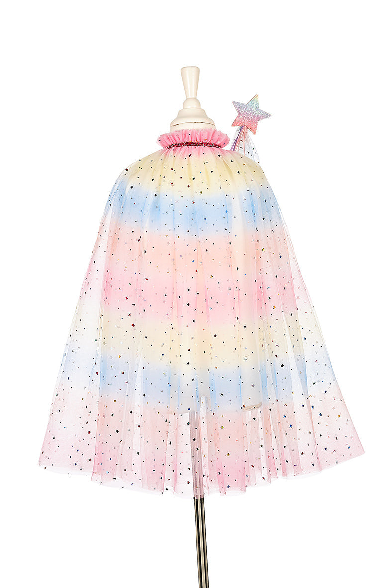 Souza - Unicorn Costume Cape Set with Headband & Wand - 5-7 Years - Dress up
