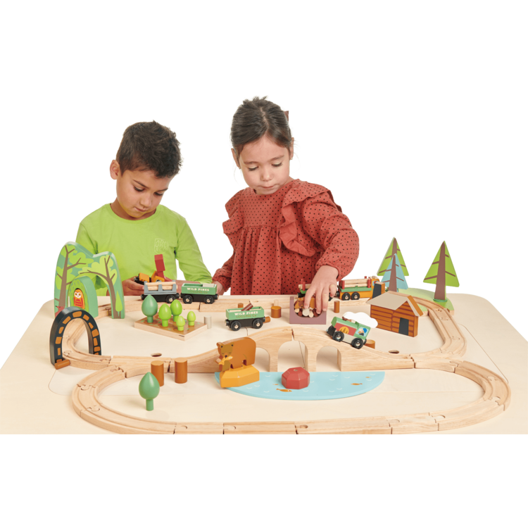 Tender Leaf Toys - Wild Pines Train Set - Preschool