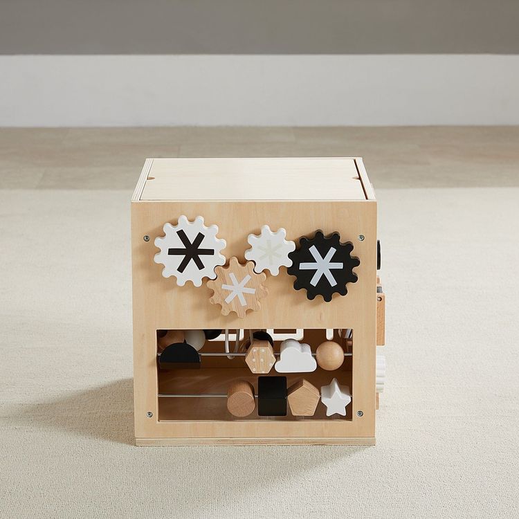 Wonder & Wise - Wooden Activity Busy Box - Preschool