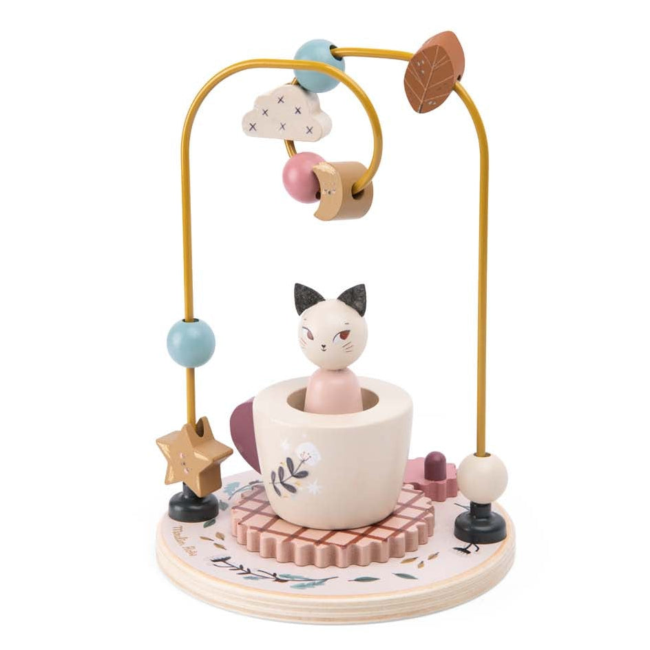 Moulin Roty - Wooden Bead Maze - After the Rain - Infants