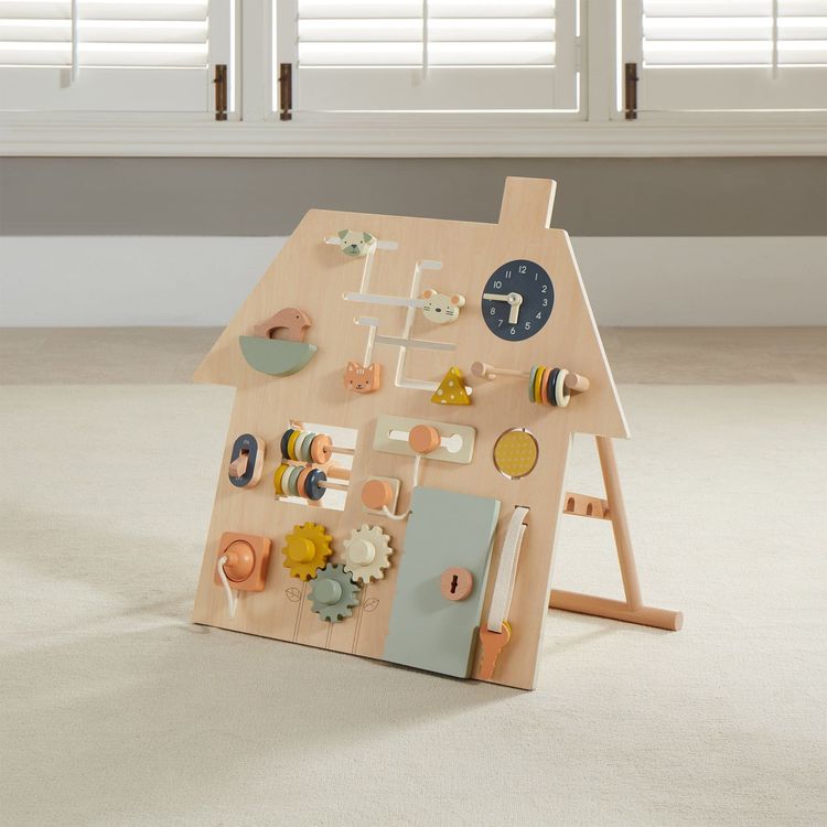 Wonder & Wise - Wooden Busy Board - Preschool