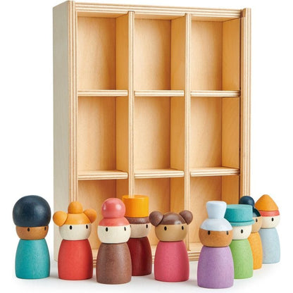 Tender Leaf Toys - Wooden Happy Folk Hotel - Preschool