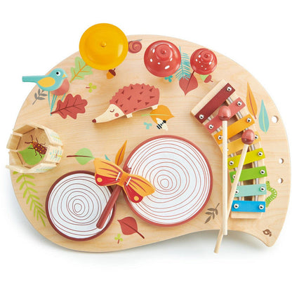 Tender Leaf Toys - Wooden Musical Table Activity Toy - Preschool