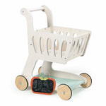 Tender Leaf Toys - Wooden Shopping Cart - Preschool