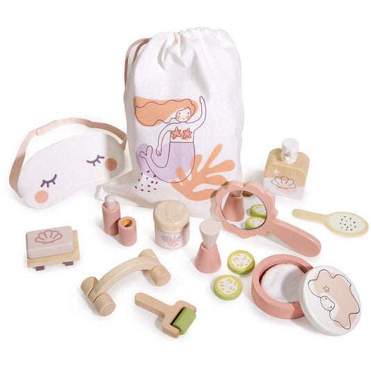 Tender Leaf Toys - Wooden Spa Retreat Set - Preschool