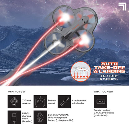 Sharper Image - X-Treme Airwave Drone - Vehicles